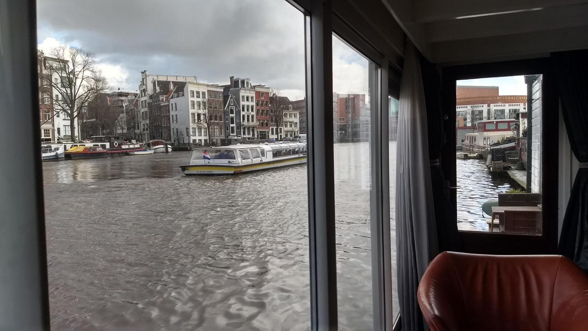 Rembrandt Square Boat Hotel Амстердам Екстериор снимка